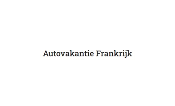 Autovakantie-frankrijk.be