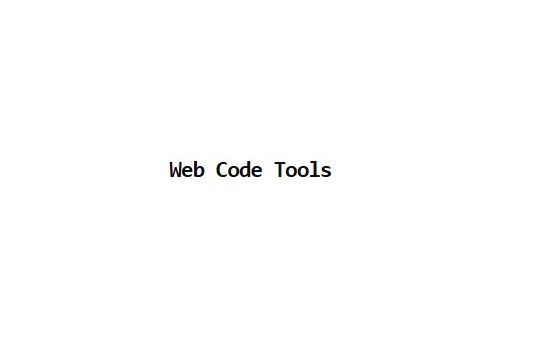Webcode tools