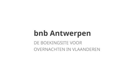 Antwerpenbedandbreakfast.be