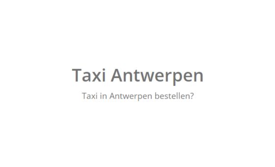 Antwerpen-taxis.be Antwerpen-taxis.be