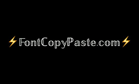 Font copypast