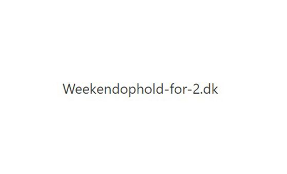 Weekendophold-for-2.dk