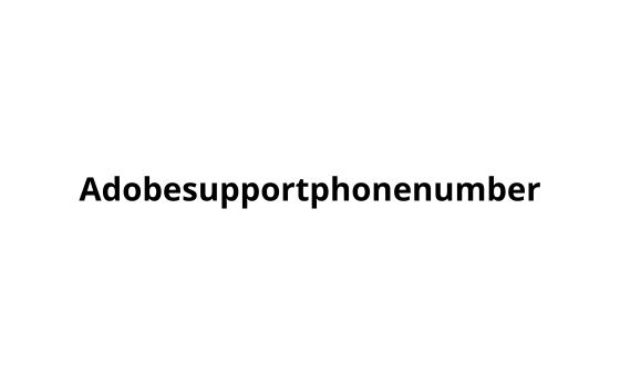 Adobe Support Phone Number
