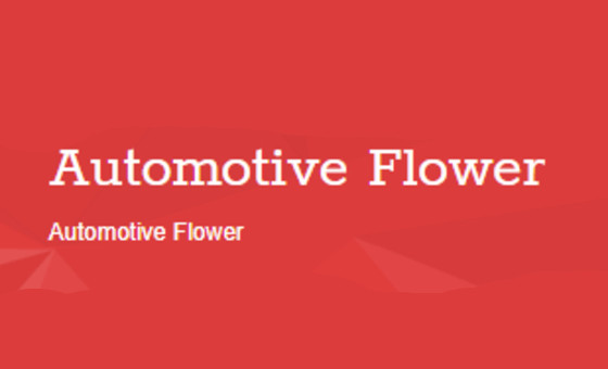 Automotive Flower