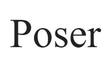 Poser