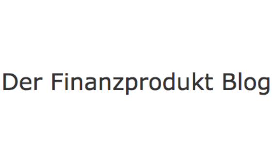 Der Finanzprodukt Blog