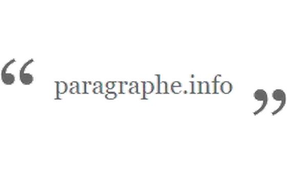 Paragraphe.info