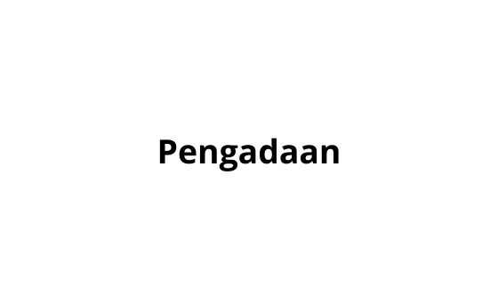 Pengadaan.web.id