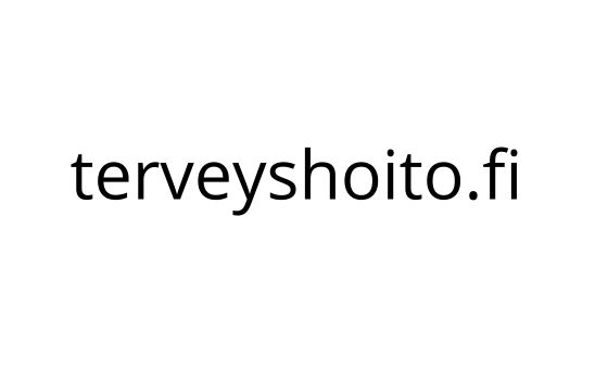Terveyshoito