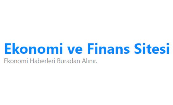 Ekonomi-dunyasi.com Ekonomi-dunyasi.com