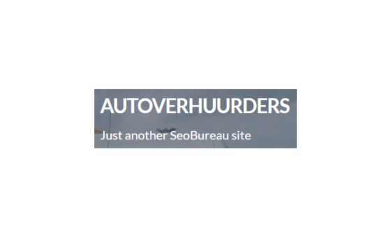 Autoverhuurders.be Autoverhuurders.be