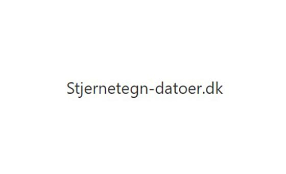 Stjernetegn-datoer.dk
