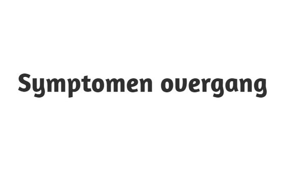 Symptomenovergang.nl Symptomenovergang.nl
