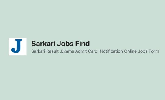 Sarkarijobsfind.co Sarkarijobsfind.co