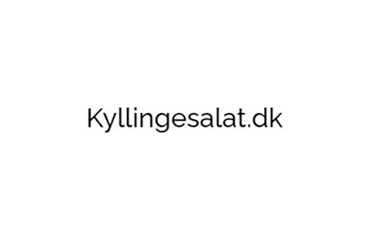 Kyllingesalat.dk