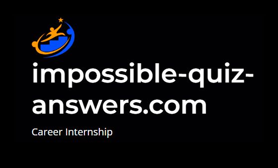 Impossible Quiz Answers