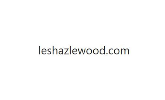 Leshazlewood.com