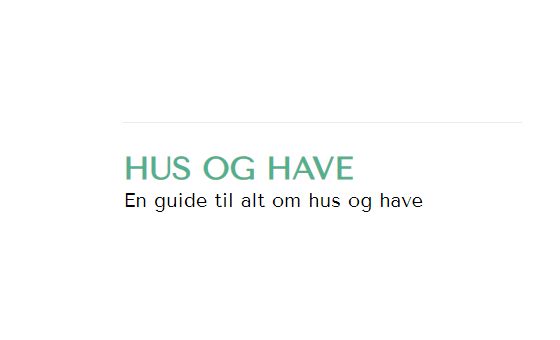 Husoghaveguide.dk