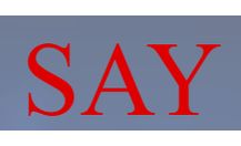 Say