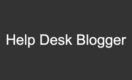 Help Desk Blogger