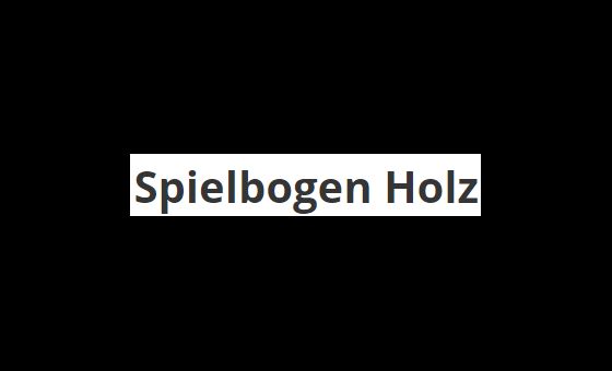 Spielbogen-holz.de