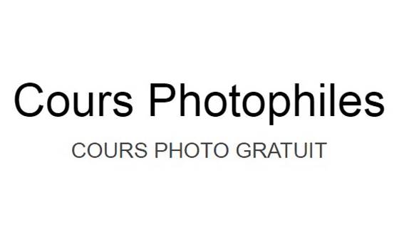 Cours-Photophiles