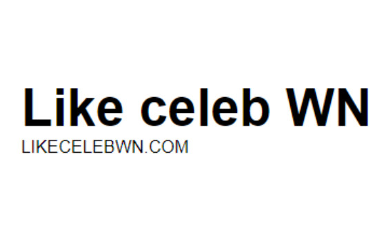 Like celeb WN