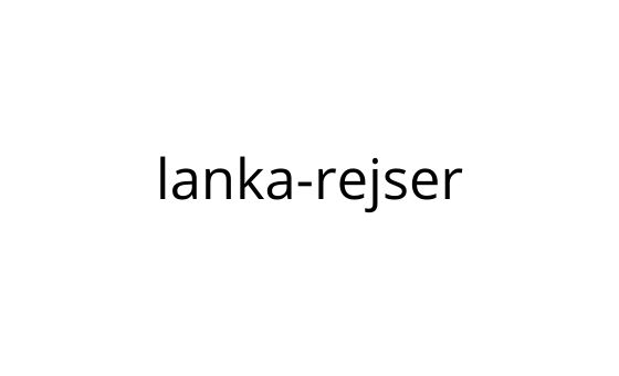 Lanka-rejser.dk