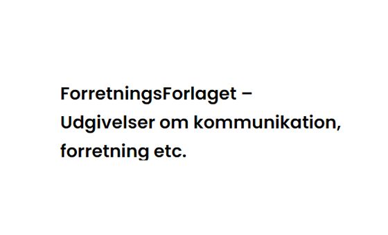 Forlagettorgard.dk