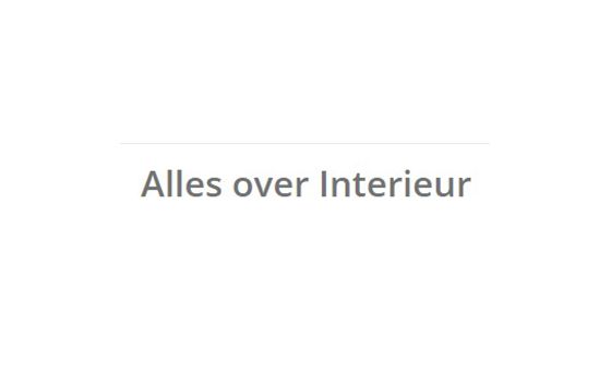 Alles-over-interieur.be Alles-over-interieur.be