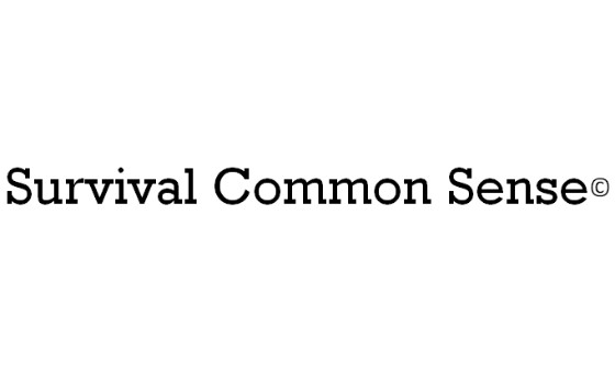 Survival Common Sense