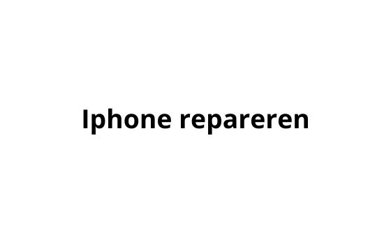 Iphonerepareren.be Iphonerepareren.be