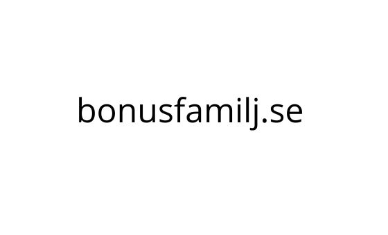 Bonusfamilj