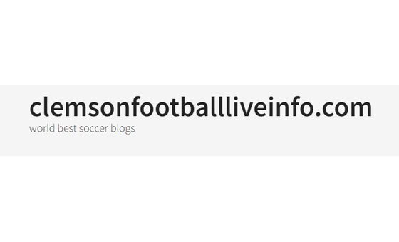Clemsonfootballliveinfo.com