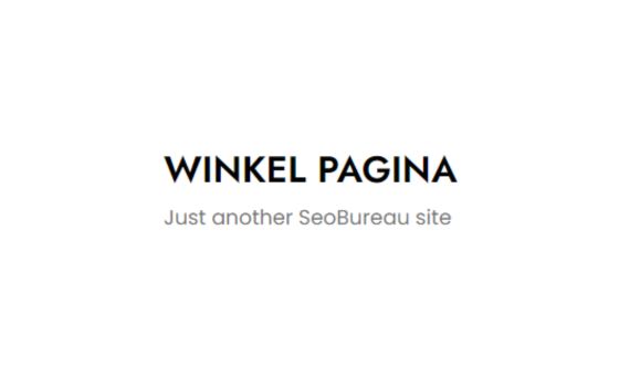 Winkel-pagina.be