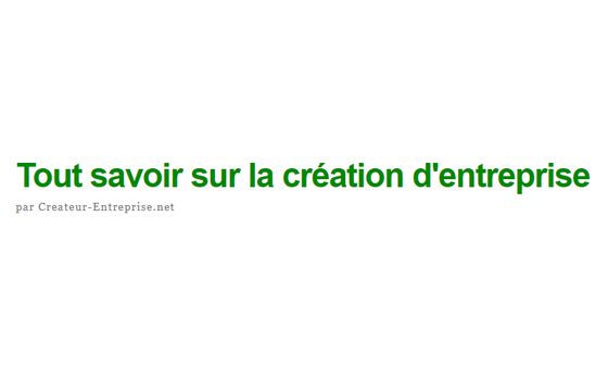 Createur-entreprise.net